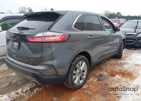 2022 Ford Edge Titanium from USA, damaged, VIN 2FMPK4K94NBA77595